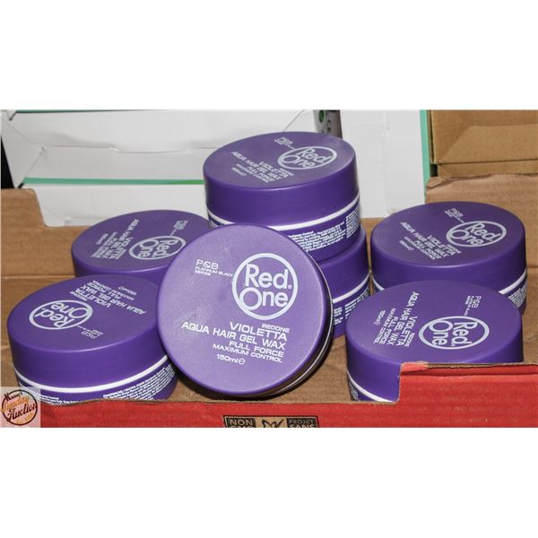 RED ONE VIOLETTA AQUA HAIR GEL WAX 150ML 5 NEW