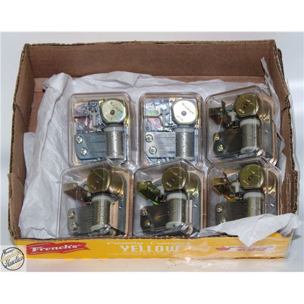 SANKYO JAPAN MUSIC BOX'S LOT OF 6