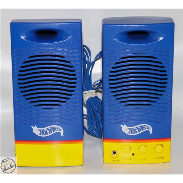 VINTAGE HOT WHEELS PC SPEAKERS