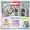 Image 1 : 900 MHZ BABY MONITOR FISHERPRICE SET (YELLOWED IN