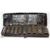 Image 1 : POWER FIST 11 PC 1/2" INCH DEEP IMPACT SOCKET SET,