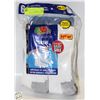Image 1 : WHITE CREW SOCKS 12-16 SIZE 6-PACK FRUIT OF