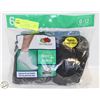 Image 1 : BLACK ANKLE SOCKS 6-12 SIZE 6-PACK FRUIT OF THE