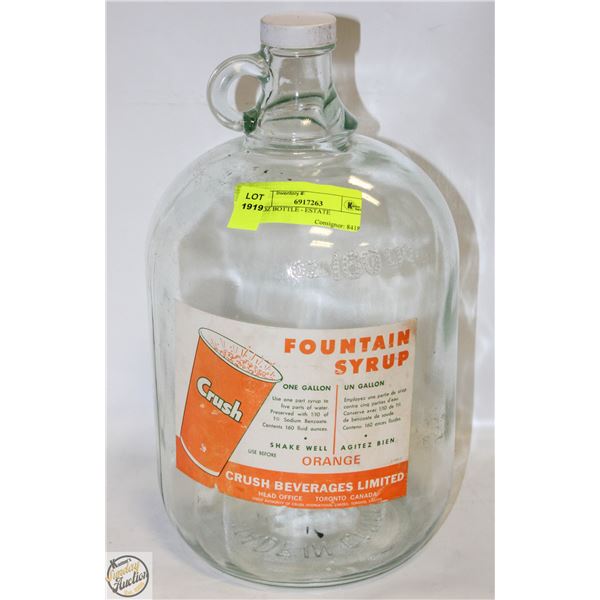 160 OZ BOTTLE - ESTATE