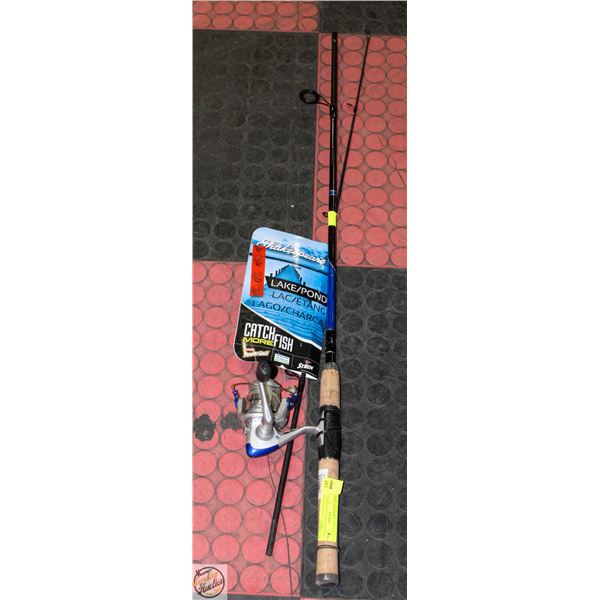 NEW SHAKESPEARE LAKE/POND SPINNING FISHING COMBO