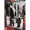 Image 1 : CHARLIE CHAPLIN BLACK AND WHITE POSTER BOARD