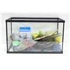 Image 1 : 10 GALLON FISH TANK W/ACCESSORIES