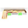 Image 1 : 11 X 3 PACKS SEALED HORNET UNBLEACHED PRE-ROLLED