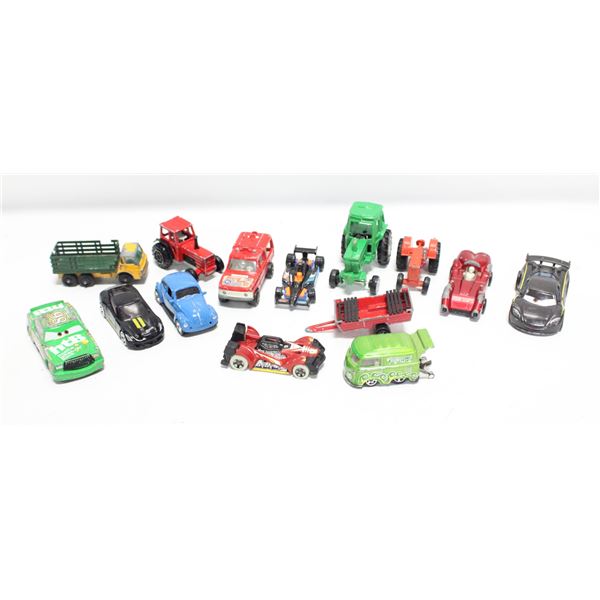 ASSORTED ESTATE HOTWHEELS + MATCHBOX, ETC