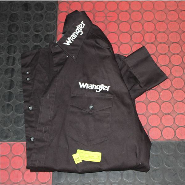 MENS L WRANGLER JACK DANIELS SHIRT-ESTATE
