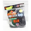 Image 1 : SHORT BLACK BOOT CREW SOCKS 12-16 SIZE 6-PACK