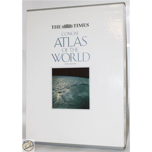 NEW TIMES ATLAS OF THE WORLD - LARGE COFFEE TABLE