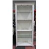 Image 1 : BAILIFF SEIZED: 5 TIER WHITE CABINET