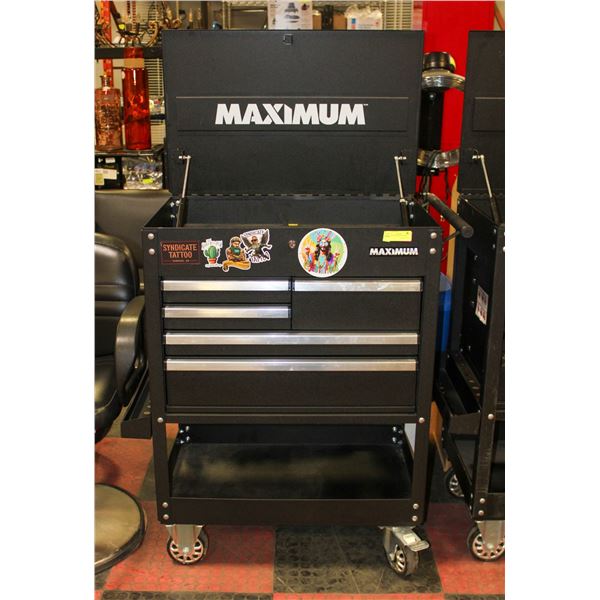 BAILIFF SEIZED: BLACK MAXIMUM TOOL CHEST