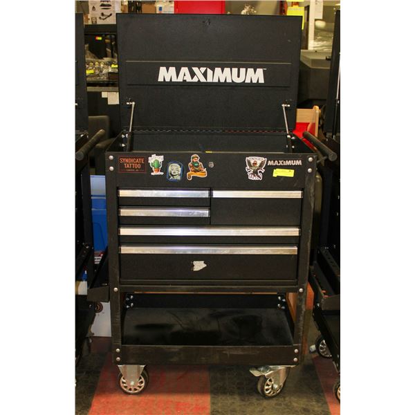 BAILIFF SEIZED: BLACK MAXIMUM TOOL CHEST