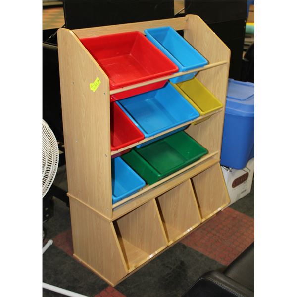CHILDRENS TOY BIN STORAGE