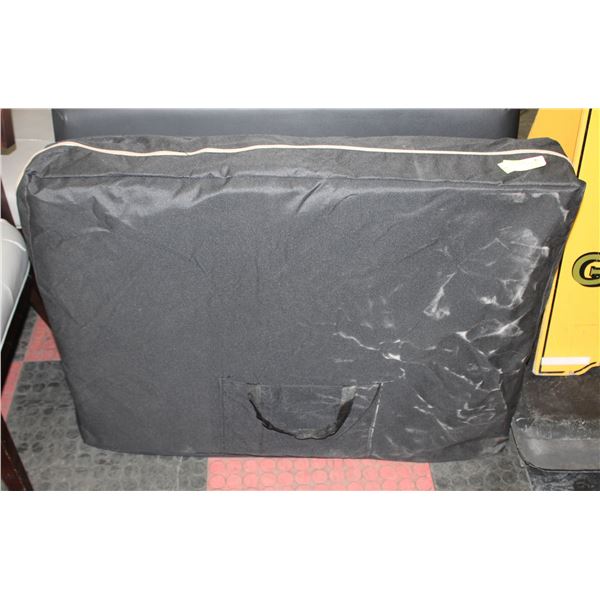 BAILIFF SEIZED: FOLDING MASSAGE TABLE WITH BAG