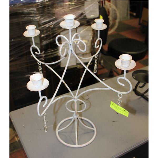 BAILIFF SEIZED: DECORATIVE CANDLE HOLDER