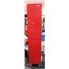 Image 1 : BAILIFF SEIZED: RED LOCKER STACK WITH KEY