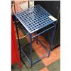 Image 1 : BAILIFF SEIZED: BLUE METAL PLANT STAND