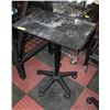 Image 1 : BAILIFF SEIZED: ROLLING BLACK TRAY STAND