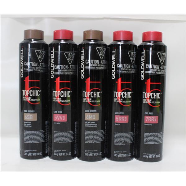 BAILIFF SEIZED (5) GOLDWELL TOPCHIC 5RR,