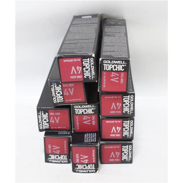 BAILIFF SEIZED (10) GOLDWELL TOPCHIC 4V HAIR