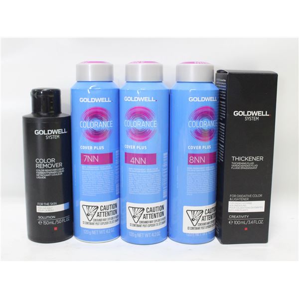 BAILIFF SEIZED (3) ASSORTED GOLDWELL DEMI
