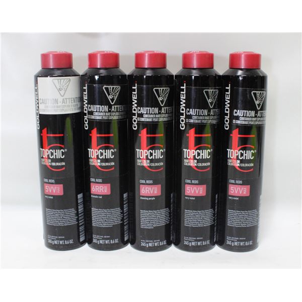 BAILIFF SEIZED (5) GOLDWELLTOPCHIC 5VV, 6RV,
