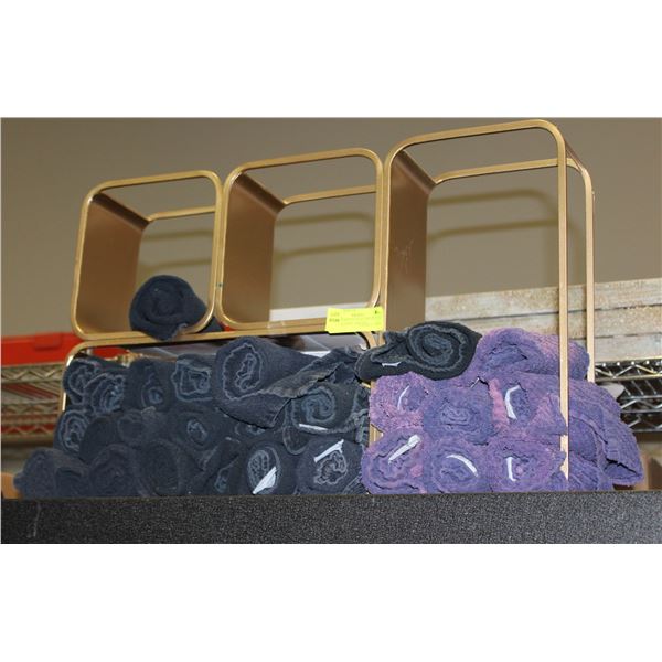 BAILIFF SEIZED: WALL MOUNT GEO FIGURE TOWEL HOLDER