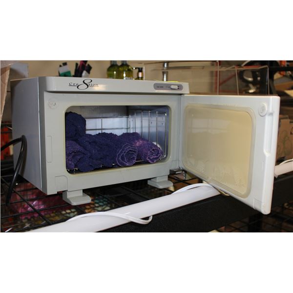 BAILIFF SEIZED: CRE8TION TOWEL WARMER *NEEDS CLEAN