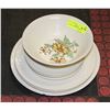 Image 1 : 8PC ROYAL DAISY DISHWARE