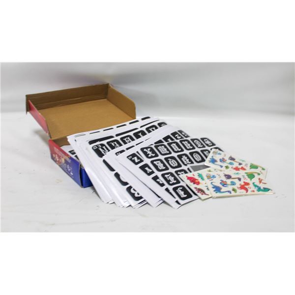 BAILIFF SEIZED: GLITTER TATTOO KIT