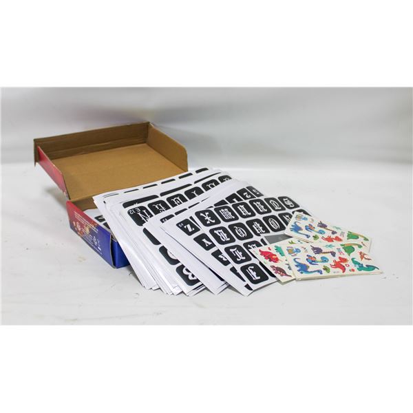 BAILIFF SEIZED: GLITTER TATTOO KIT