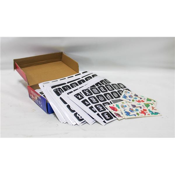 BAILIFF SEIZED: GLITTER TATTOO KIT