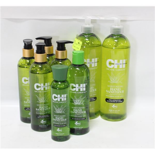 BAILIFF SEIZED: LOT OF CHI MOISTURIZING HAND