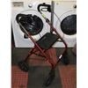 Image 1 : EVOLUTION WALKER RED W/HARD FIRM SEAT