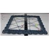 Image 1 : BAILIFF SEIZED: WICKER FRAMED PICTURE HOLDER