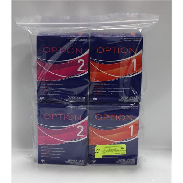 BAILIFF SEIZED (4) PERM KITS TWO OPTION 1 +