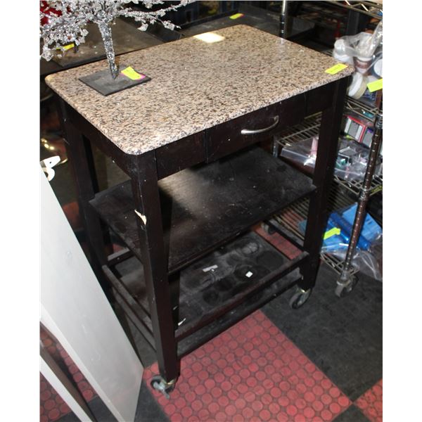 BAILIFF SEIZED: GRANITE TOP TROLLY