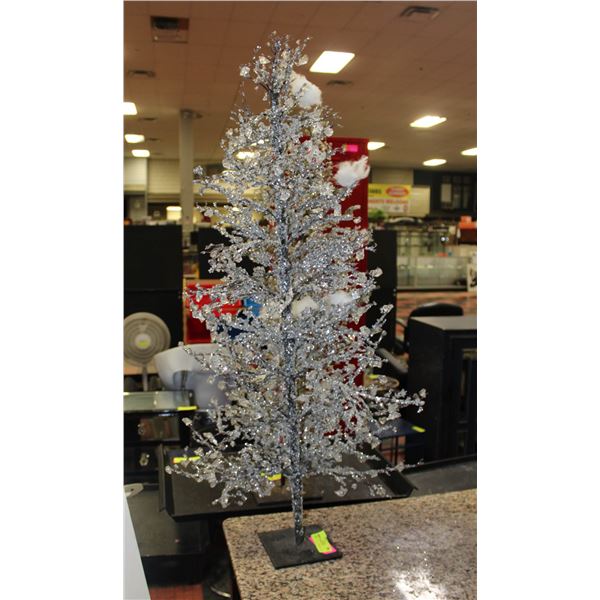 BAILIFF SEIZED: SMALL CRYSTAL TREE