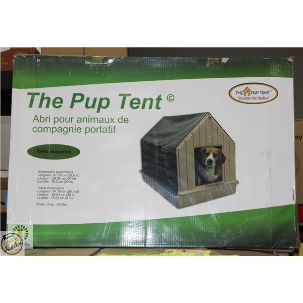 BRAND NEW IN BOX MEDIUM SIZED PORTABLE PUP TENT