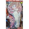 Image 1 : 55” X 22” EXOTIC LADY PICTURE