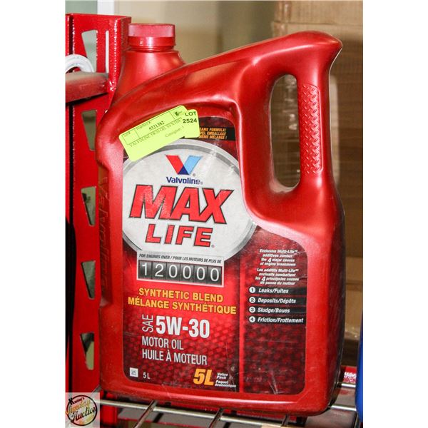 VALVOLINE 5W30 OIL SYNTHETIC 5L