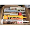 Image 1 : BOX OF SILICON AND ADHESIVE CARTRIDGES