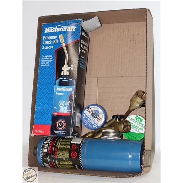 PROPANE TORCH KIT & MORE - ESTATE