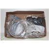 Image 1 : 3 X 6FT STAINLESS STEEL APPLIANCE HOSES