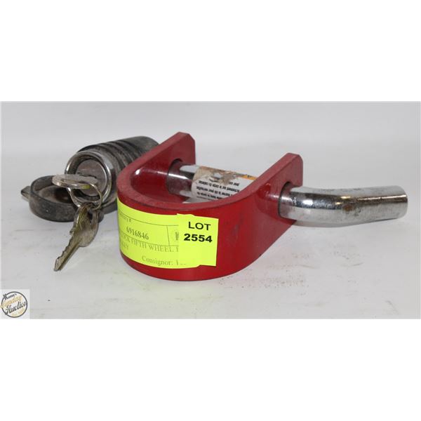 MASTER LOCK FIFTH WHEEL PIN LOCK W/ KEY