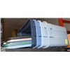 Image 1 : LOT OF RUBBERMAID TOTES & LIDS