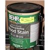 Image 1 : CAN OF BROWN DECK STAIN